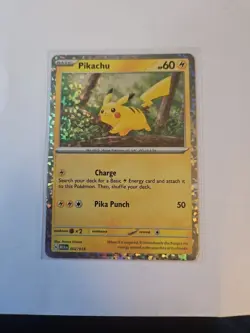 Pikachu 002/015 Holo Promo McDonald's Promos 2024 Pokemon Holo Near Mint (1) - Image 1