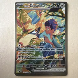 Pokemon Hop's Zacian EX Special Illustration Rare Holo 186/159 Sv09 230 HP - Image 2