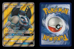 ALOLAN GOLEM GX ULTRA RARE 102/111 HP POKEMON - Image 3