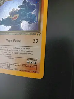 Dark Machamp Holo 10/82 - Pokemon TCG Team Rocket EX/NM WOTC - Image 5