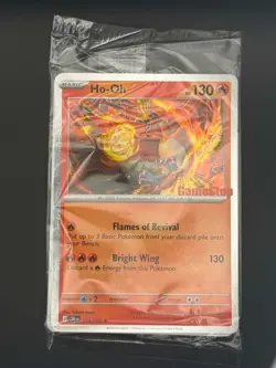 Pokemon TCG Ho-Oh 010/086 GameStop Promo Card Sealed English - Image 1