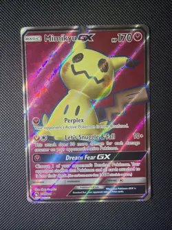 Pokemon TCG Mimikyu GX Full Art Ultra Rare 206/214 Lost Thunder - Image 1