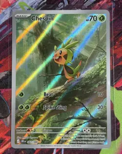 Chespin 087/086 - Chaos Rising - Pokemon TCG - PACK FRESH M/NM - Image 1