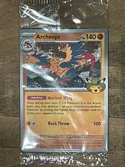 Pokemon Archeops Field Museum Exclusive Promotional Card - new, sealed - Image 1