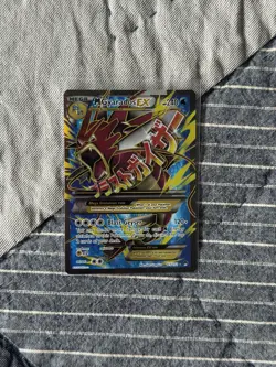 Pokemon TCG M Gyarados EX 115/122 Full Art Shiny Breakpoint Holo - Image 1