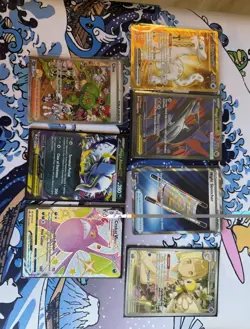Pokemon TCG Lot of 6 Clive, Crobat VMAX, Mega Latias ex & More - Image 1