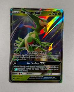 Virizion GX (German!) 34/214 SM-Lost Thunder 2018 Holo Ultra Rare LP Pokemon TCG - Image 3