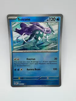 Suicune 24/131 Pokeball Reverse Holo – Pokemon Prismatic Evolutions – NM/M - Image 1