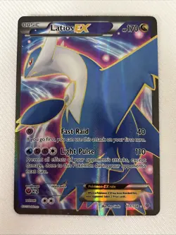 Pokemon Latios EX (101 Full Art) 101/108 Roaring Skies Holo - Image 2