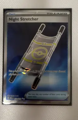 Pokemon Night Stretcher 173/132 Me01: Mega Evolution Holo - Image 1