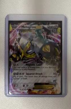 Pokemon Metagross EX (Shiny) XY34 XY Holo - Image 1