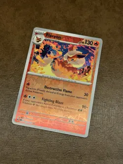 Flareon 013/131 - Reverse Holo - Prismatic Evolutions - Pokemon TCG - Image 1