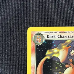 Pokemon TCG Dark Charizard 4/82 Team Rocket Holo Rare English 80 HP - Image 2