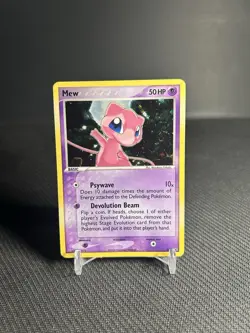 Pokemon TCG Mew 040 Nintendo Black Star Promo Holo MP- - Image 1