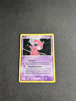 Pokemon TCG Mew 040 Nintendo Black Star Promo Holo MP- - Image 3