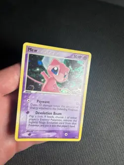 Pokemon TCG Mew 040 Nintendo Black Star Promo Holo MP- - Image 5