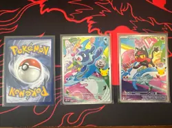 Pokemon TCG First Partner Illustrations Rowlet Popplio Litten. Set Of 3 See Pics - Image 5