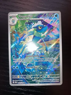 Frogadier 089/086 Chaos Rising Holo Illustration Rare Pokemon English NM - Image 2