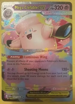 Pokemon Mega Evolution Perfect Order Mega Clefable EX Holo #31/88 *$1.99 START* - Image 1