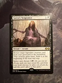 Goryo's Vengeance Magic The Gathering Mtg Ultimate Masters - Image 3