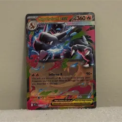 Pokemon Mega Charizard X EX 013/094 Evolutions Full Art Holo 360 HP - Image 1