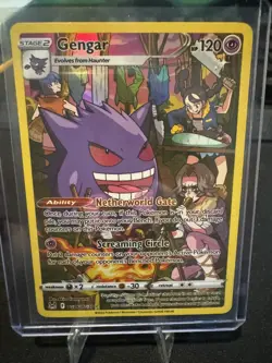 Pokemon Gengar SWSH11: Lost Origin Trainer Gallery TG06/TG30 Ultra Rare NM - Image 1