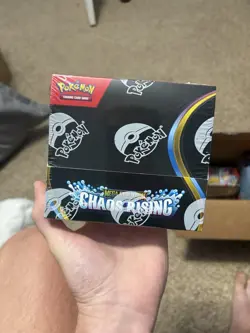 NEW Pokemon CHAOS RISING TCG FACTORY SEALED Booster BOX In Hand SHIPS NOW - Image 1