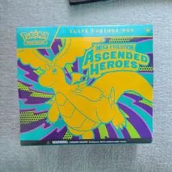Pokemon Ascended Heroes Elite Trainer Box ETB Mega Evolution SLIGHT SEAL TEAR - Image 1