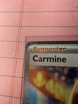 Pokemon TCG Twilight Masquerade Special Illustration Carmine 217/167 - Image 4