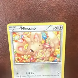 Minccino RC18/RC25 Legendary Treasures Radiant Collection Reverse Holo 60 HP - Image 3