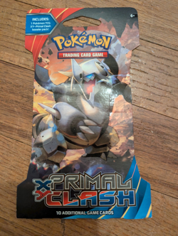 Pokemon TCG XY Primal Clash Booster Pack - Sealed - Aggron - Image 1