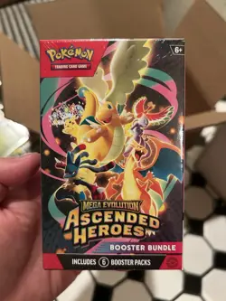 Pokemon TCG: Mega Evolutions Ascended Heroes Booster Bundle Factory Sealed NEW - Image 1