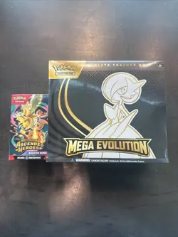 Pokemon Mega Evolution ETB Lucario, Ascended Heroes Booster Bundle - Image 1