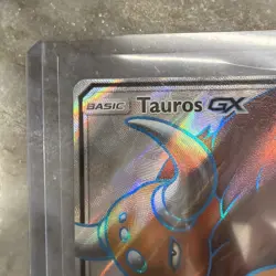 2017 Pokemon Sun & Moon Tauros GX 144/149 Full Art Ultra Rare - Image 2