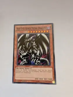 Yu-Gi-Oh Red-Eyes Black Metal Dragon MIL1-EN035 Common 1st Edition NM - Image 1