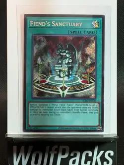 Legendary Collection Kaiba Unlimited - Fiend’s Sanctuary LCKC-EN030 Secret Rare - Image 1