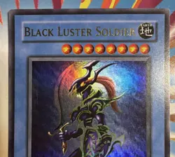 Konami Yu-Gi-Oh! TCG Black Luster Soldier SYE-024 Ultra Rare Holo Unlimited - Image 2