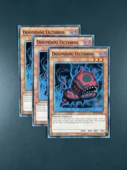 Yugioh - Doomdog Octhros X3 Playset - Common - MP16 - 1st - Image 1
