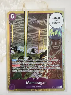 One Piece Mamaragan Event OP15-078 SR FOIL - Image 1