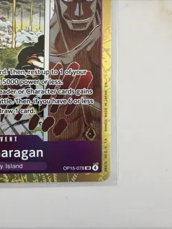 One Piece Mamaragan Event OP15-078 SR FOIL - Image 4