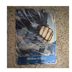 Bandai One Piece Monkey.D.Garp OP12-056 SR Alt Art Foil English - Image 1