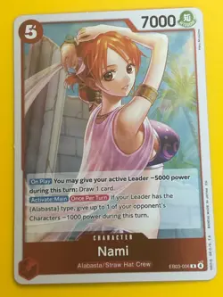 Nami Foil EB03-006 R Extra Booster: One Piece Heroines Edition NM - Image 1