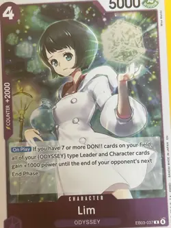 English One Piece Lim - EB03-037 - R - Foil Extra Booster - Image 1