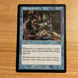 MTG / Rhystic Study / Prophecy / Great Condition - Image 1