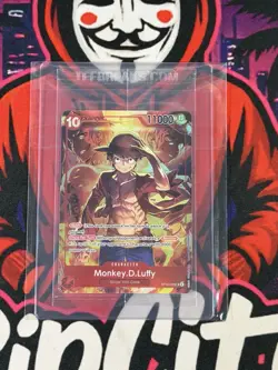 Monkey.D.Luffy ST10-006 Promo One Piece TCG - BUNDLE OF 7 - OP02 OP05 OP11 OP14 - Image 1