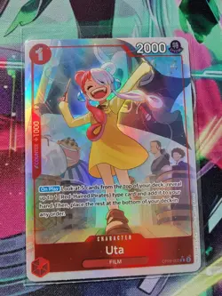 Uta (Parallel) OP09-002 Emperors in the New World - English Alt Art Foil - Image 1
