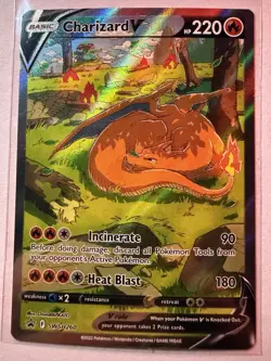 Pokemon Three Charizard Promo Holo Cards - Near Mint Swsh260, SM60, Swsh261 - Image 5