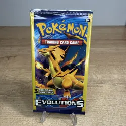 Pokemon TCG XY Evolutions 3 Card Booster Pack New Sealed - Charizard Pack Art 🔥 - Image 1