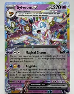 Pokemon TCG Sylveon ex 041/131 Sv: Prismatic Evolutions Double Rare Holo Card - Image 1