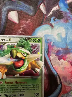 Pokemon TCG Torterra LV.X Holo Rare Card Diamond & Pearl And Torterra 17/130 MP - Image 3